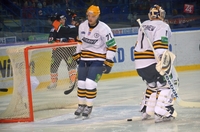 radosť po prvom góle Levov