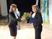 Eva Karhútová, ocenená učiteľka