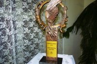 Bájny vták Fénix  - socha