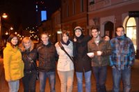 Večerná exkurzia námestia :)