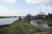 Stav rieky Malá Nitra v Nitrianskom Hrádku pri poľnohospodárskom družstve