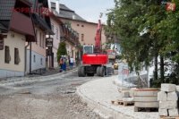 Ulica Pod bránou v Poprade - Spišskej Sobote