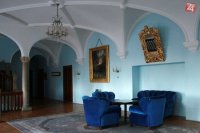 Smolenický zámok - modrý salónik