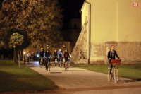 cyklisti pri Hrubom kostole