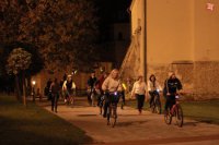 cyklisti pri Hrubom kostole