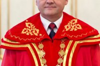 Novovymenovaný rektor Vladimír Hiadlovský z Univerzity Mateja Bela v Banskej Bystrici.