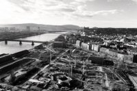 Na snímke celkový pohľad na Bratislavu z Tlačového centra na Martanovičovej ulici. V Bratislave 25. novembra 1987. Foto TASR - Peter Šimončík