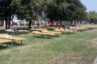 Ležadlá na Kuchajde sú voľne prístupné