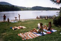 Vodná nádrž Sigord pri Prešove v 90. rokoch. autor: Miro Šimko