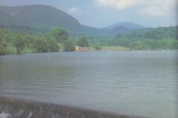 Vodná nádrž na Sigorde, 80. roky. Autor: Dionýz Dugas - Premeny a súčasnosť okresu Prešov