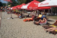 Ležadlá sú v areáli Borovica zdarma