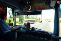 Tradičný pozdrav šoférov MHD či SAD.