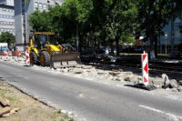 Pracuje sa aj na Štefanovičovej ulici.