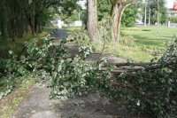 Dôsledky vyčíňania búrok v Banskej Bystrici