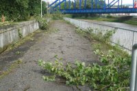 Dôsledky vyčíňania búrok v Banskej Bystrici