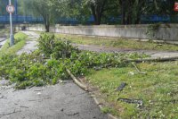 Dôsledky vyčíňania búrok v Banskej Bystrici