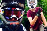 Adrián Rusnák s kamarátom