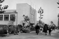 Na archívnej snímke zo 7. októbra 1955 v Bratislave Park kultúry a oddychu - "obľúbené miesto rekreácie Bratislavčanov". Foto Tasr - Štefan Petráš