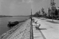 Na archívnej snímke zo 7. októbra 1955 v Bratislave Park kultúry a oddychu - "obľúbené miesto rekreácie Bratislavčanov". Foto Tasr - Štefan Petráš