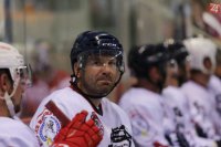Na snímke Rastislav Pavlikovský (Výber hviezd) počas exhibičného zápasu - spomienka na Miroslava Hlinku HC ´05 iClinic Banská Bystrica - Výber hviezd 31. júla 2015 na zimnom štadióne v Banskej Bystrici.
