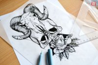 Diela mladej bystrickej tatérky Ewel.