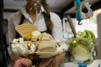 Schladiť sa dá aj pri zmrzline...