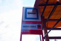 Linka číslo 45 vás odvezie na zastávku Medulienka.
