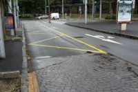 Svoje odstavné pruhy už majú označené aj vozidlá MHD.