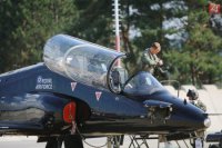 Letka britského Kráľovského letectva, cvičné prúdové lietadlo HAWK z 100 prílet