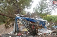 Takýto pohľad sa naskytol prešovským mestským policajtom na Vodárenskej.