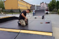 Dokončovali sa posledné detaily, skatepark v Prešove je už v skúšobnej prevádzke.