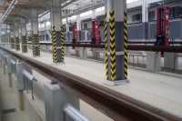 Nová hala na údržbu električiek.