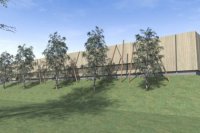 športová hala - vizualizácia