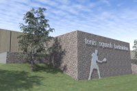 športová hala - vizualizácia