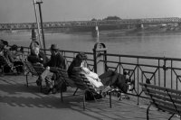 Na archívnej snímke z 18. októbra 1972 jeseň v Bratislave. FOTO TASR - Tibor Babjak