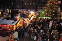 Vianočná dedinka v univerzitnom areáli bývalej nemocnice Altes AKH	- © MAGMAG events & promotion GmbH