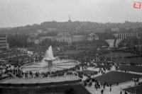 Fontána Družba na vtedajšom Gottwaldovom námestí, Foto: Štefan Petráš