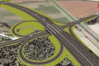 Križovatka Ivanka - západ