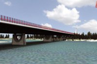 Most nad Jarovským ramenom