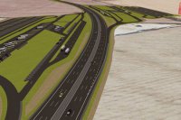 Obojstranné odpočívadlo Rovinka