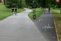 Ľudia využívajú cyklochodníky aktívne