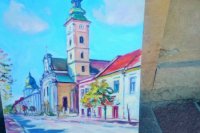 Vasiľ v Prešove namaľoval aj Gréckokatolícky katedrálny chrám sv. Jána Krstiteľa.