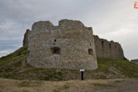 Pekne zachovaná zrúcanina hradu Branč