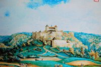 Znázornenie hradu  v minulosti