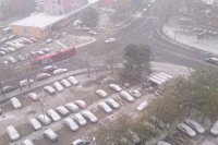 Zasnežená Petržalka