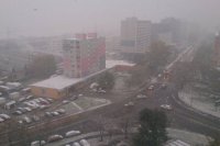 Zasnežená Petržalka