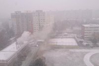 Zasnežená Petržalka