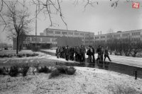 Odborné učilište Jurija Alexejeviča Gagarina Východoslovenských železiarní v Košiciach, ktoré bolo jedným z najväčších učilíšť v ČSSR.