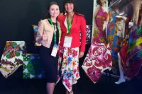 Spoločná fotografia s novinárkou TV Kazachstan