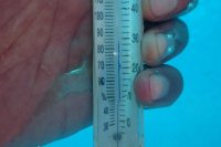 Miro nám nameral aj hodnotu v bazéne...